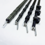 Heavy-Duty 2800mm Adjustable Length Aluminum Telescopic Extension Pole Tent Pole Ideal for Tarp/Canopy