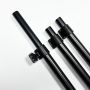 2 sections flip lock aluminum telescopic pole with foam handle