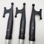 Telescoping Boat Hook Sturdy Aluminum Pole Accessories to Pull Push Further for Marine Docking