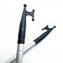 Telescoping Boat Hook Sturdy Aluminum Pole Accessories to Pull Push Further for Marine Docking