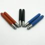 Stainless steel telescopic pole with custom thread