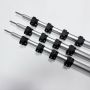 Heavy Duty Custom 2800mm Aluminum Telescopic Pole Tent Poles Shelter Rod for Outdoor Tents 