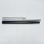 Anodized silver black aluminum telescopic pole with twist lock pro