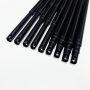 Anodized Black Aluminum Adjustable Pole With Internal Friction Lock No-rotation