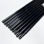 Anodized Black Aluminum Adjustable Pole With Internal Friction Lock No-rotation