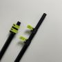 Custom Color Clip Strong Aluminum Extension Pole with Flip Lock Pro