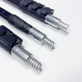 Custom 2.5 Meters Aluminum Telescopic Pole Extendable Rod with Flip Lock/Twist Lock for Cleaning Tool